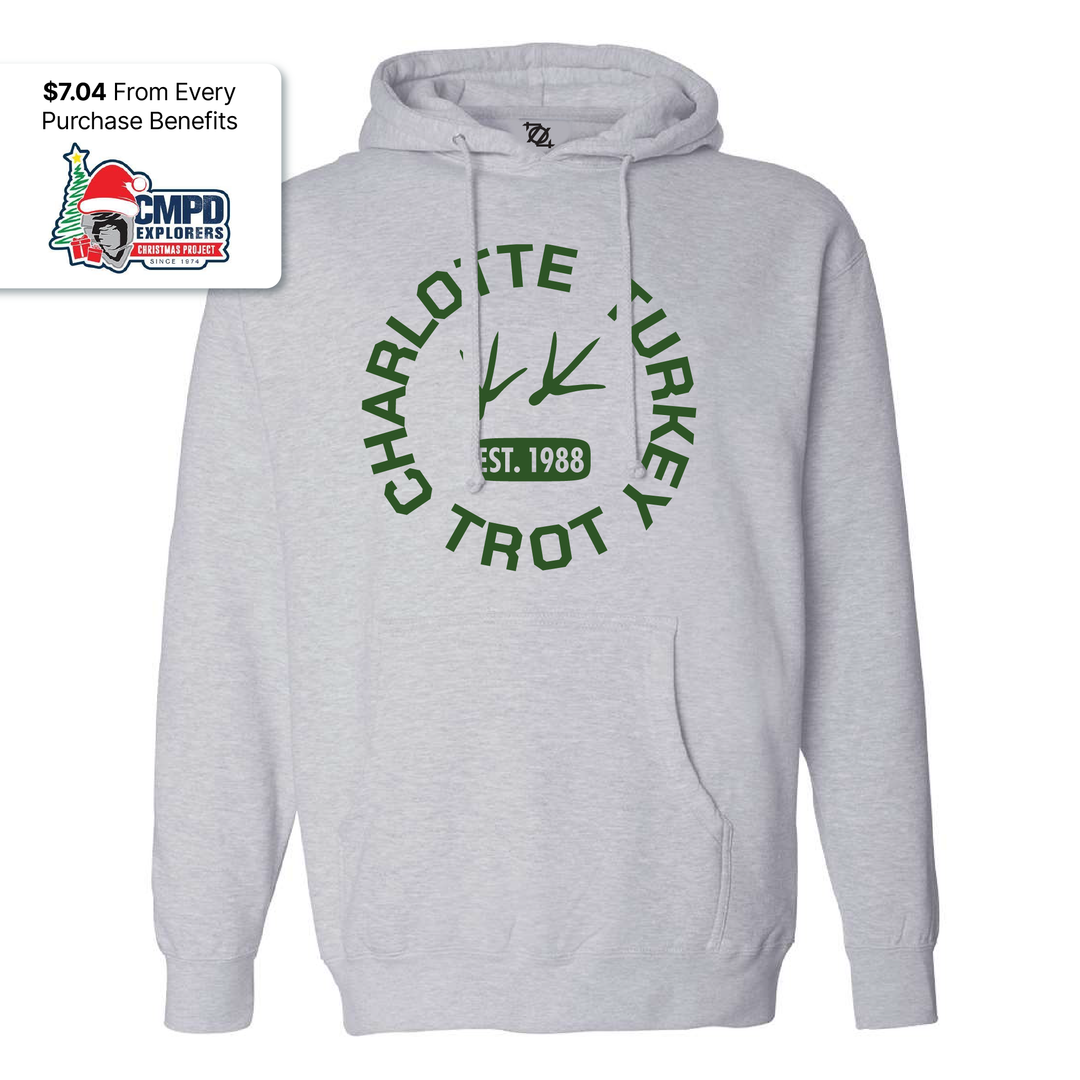 Turkey Trot Tracks Hoodie