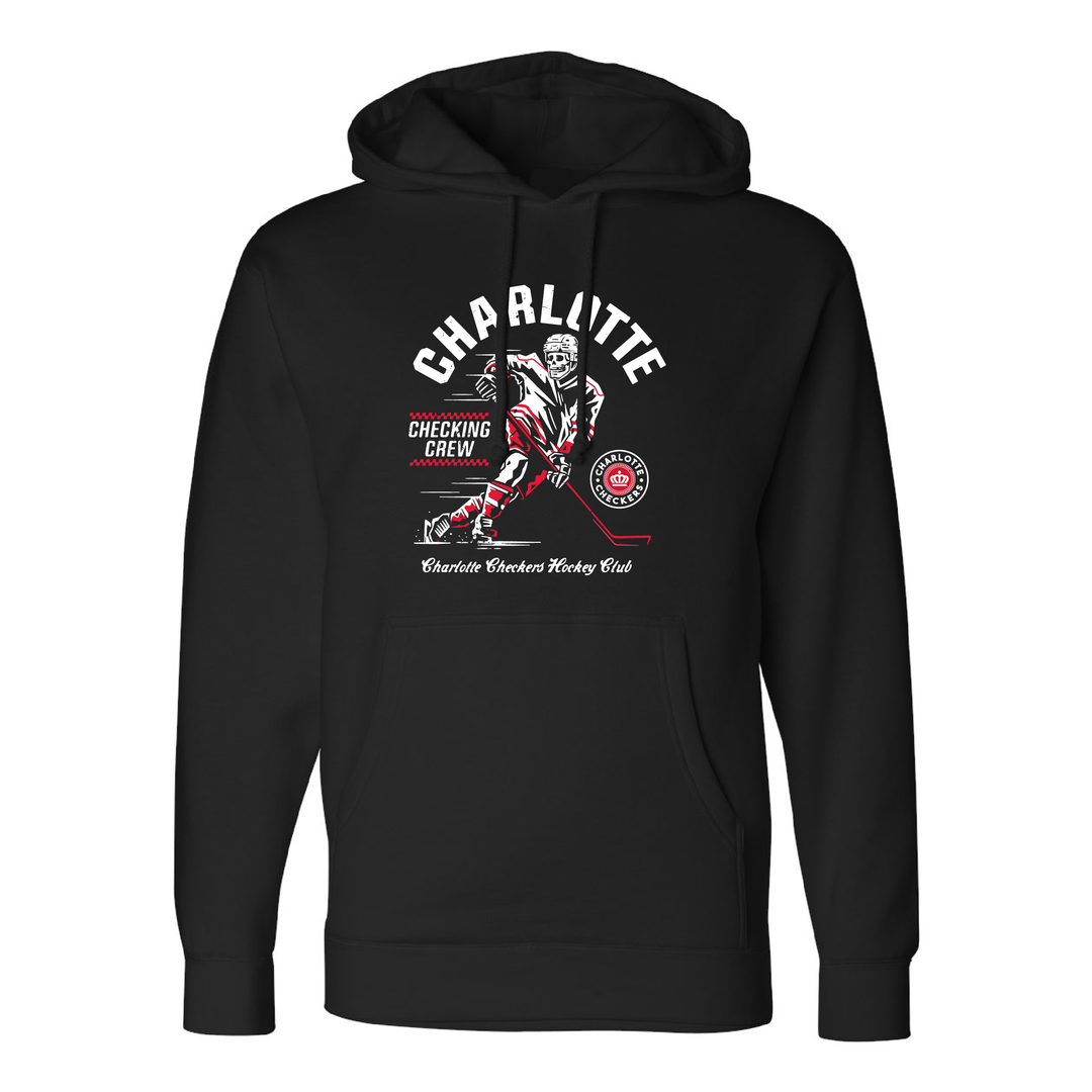 Charlotte Checkers Checking Crew Hoodie
