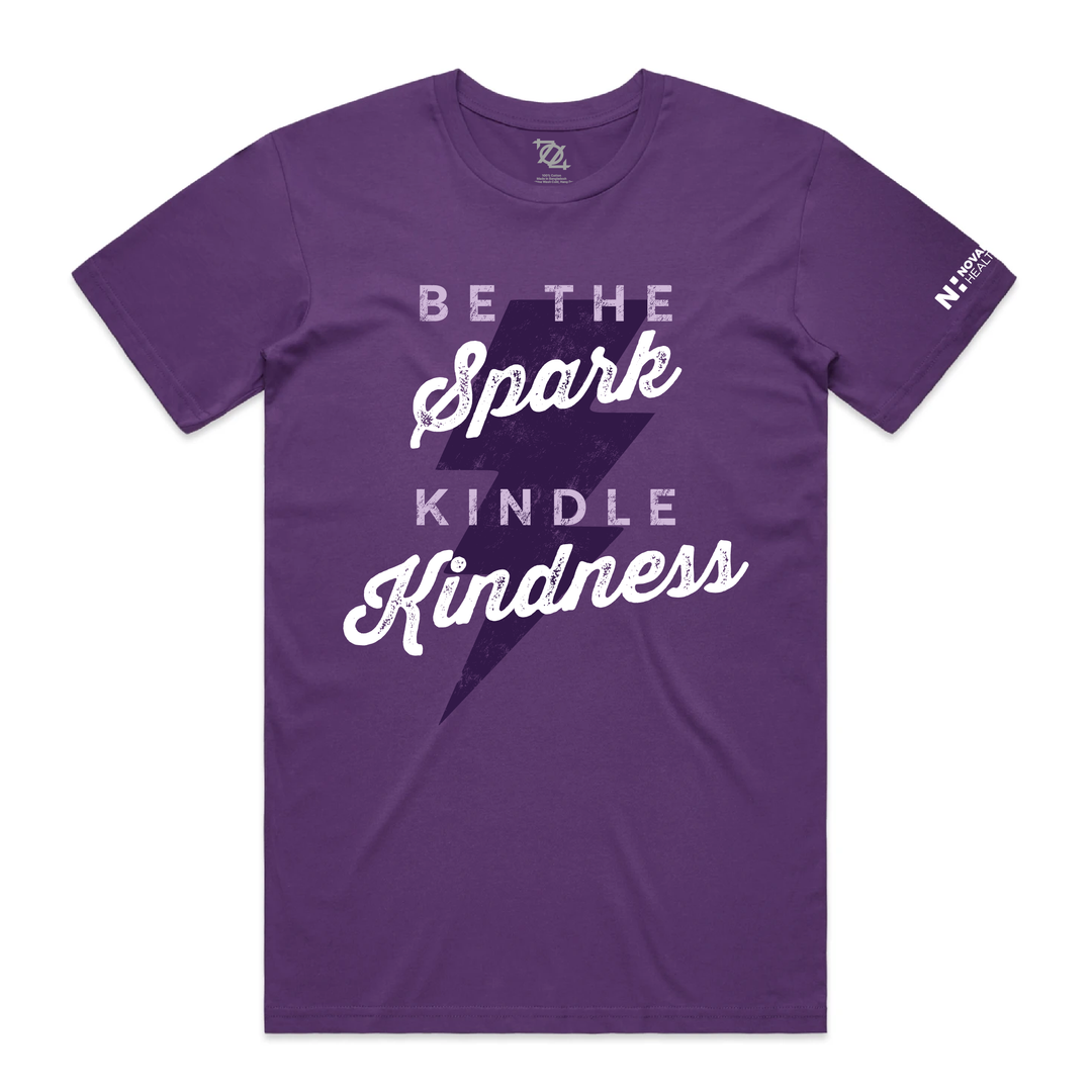 Be The Spark Kindle Kindness Bolt Tee