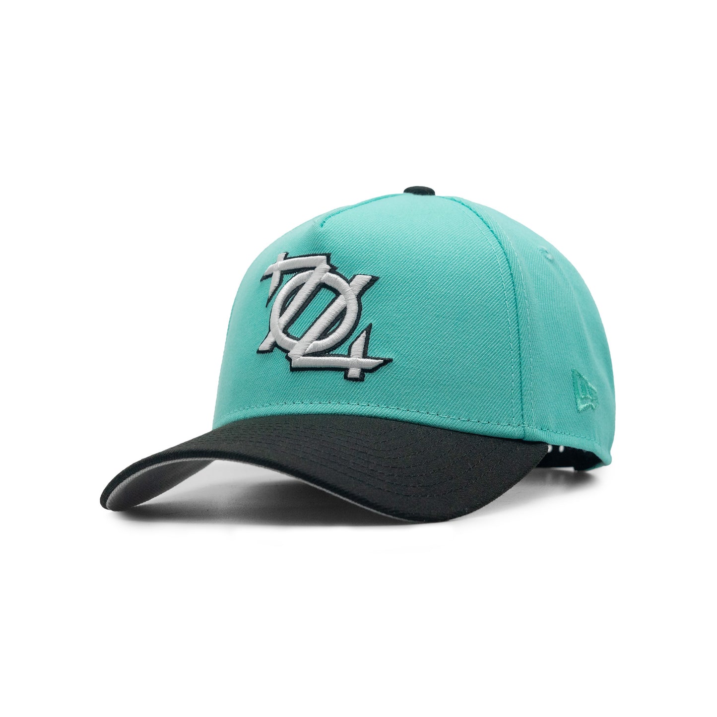 704 Shop x New Era 704 Logo 940 A-Frame Hat - Mint/Black/White