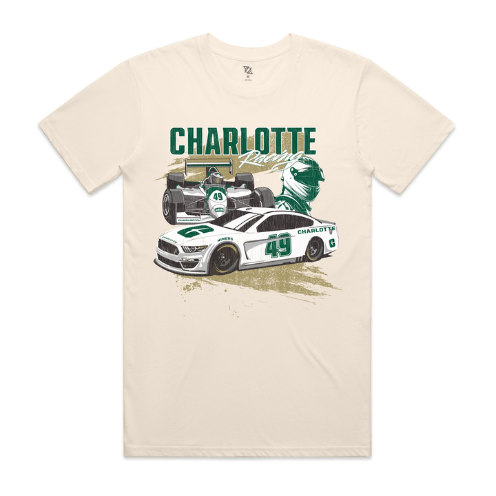 UNC Charlotte Racing Tee