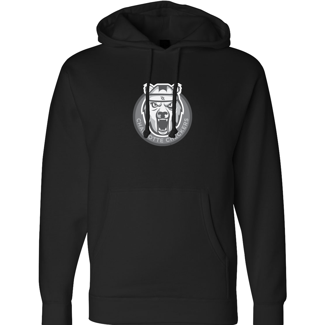 Charlotte Checkers Bear Hoodie