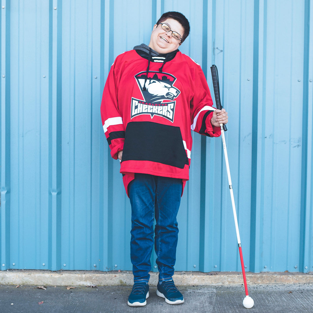 Checkers Jersey Hoodie (Size 2XL)