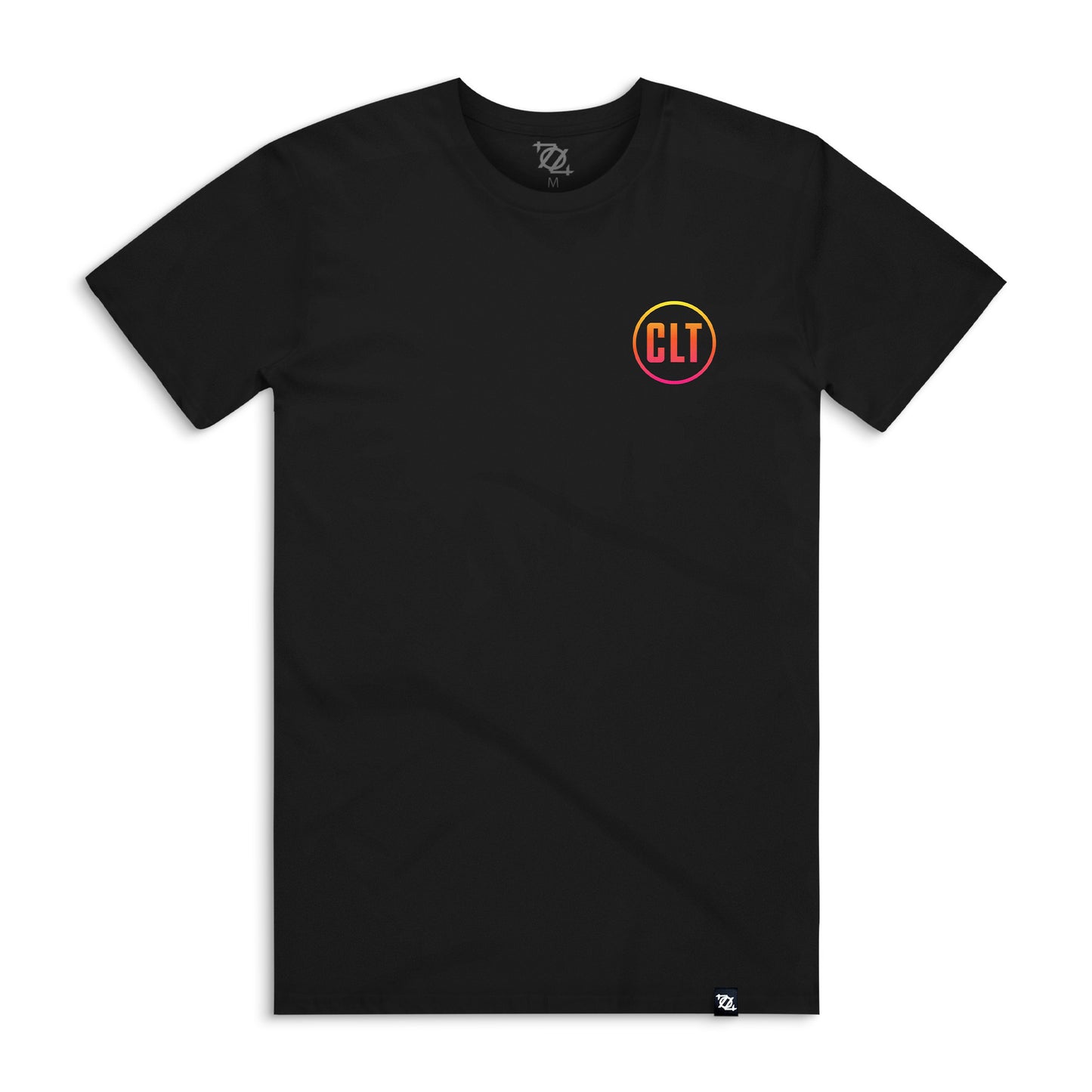 704 Shop CLT Gradient Skyline Tee - Black/Multi (Unisex)