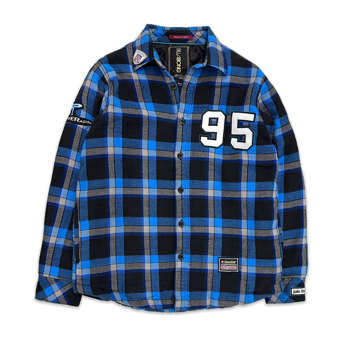 Panthers Flannel Sherpa-Lined Jacket (Size XL)