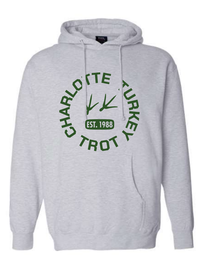 Turkey Trot Tracks Hoodie