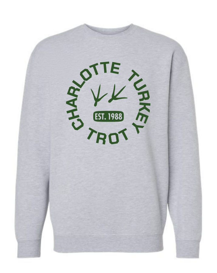 Turkey Trot Tracks Crewneck