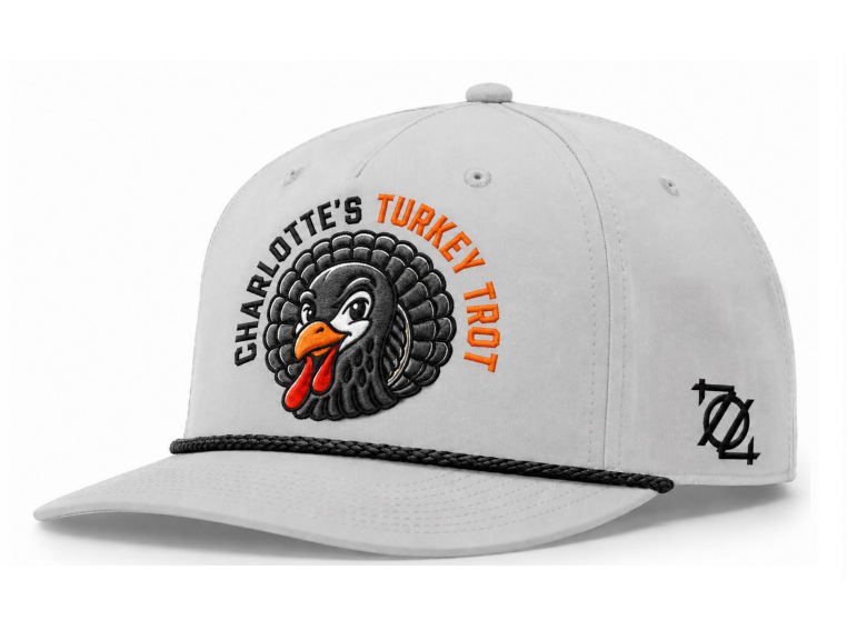 704 Shop x Turkey Trot Hat (Light Grey/Black)