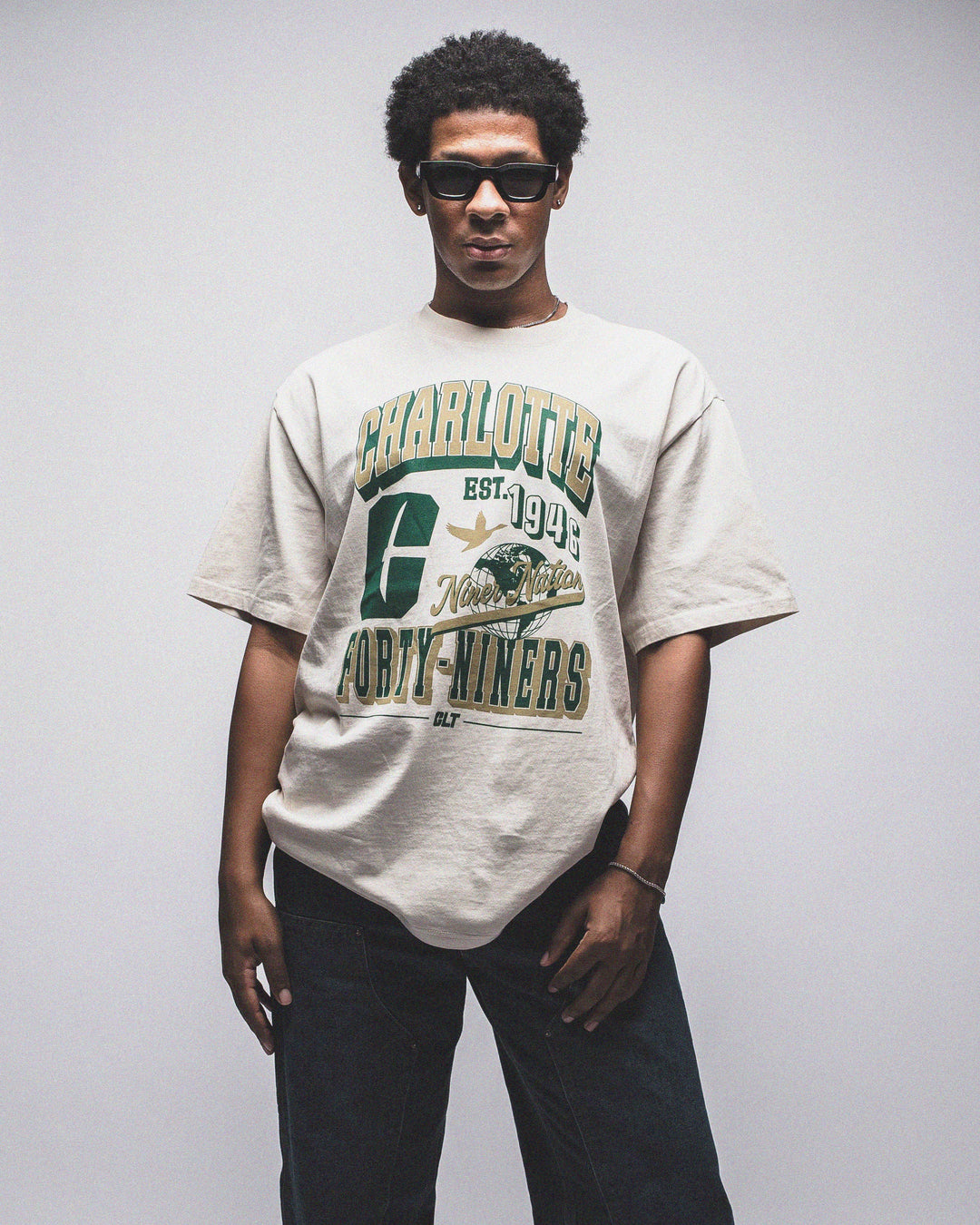 UNC Charlotte Throwback Tee