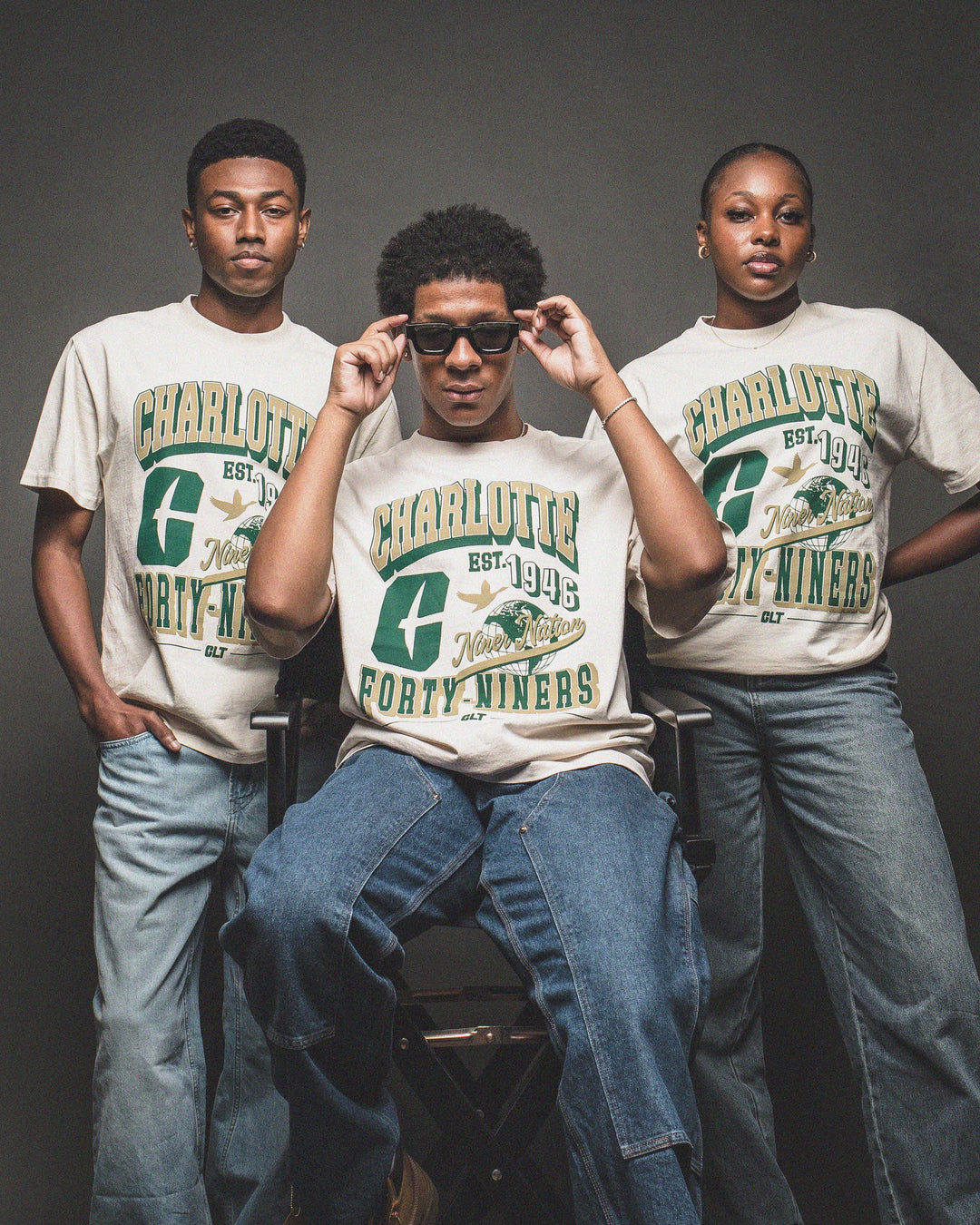 UNC Charlotte Throwback Tee