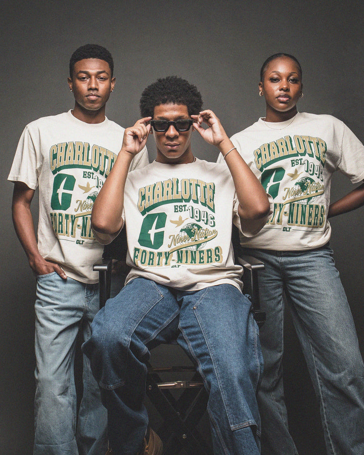 UNC Charlotte Throwback Tee