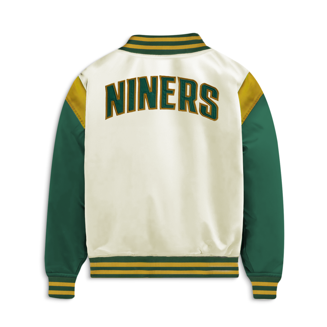 Charlotte 49ers Collegiate Satin Jacket